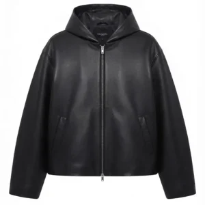 Shop LISA x Von Dutch Hollywood Black Leather Jacket