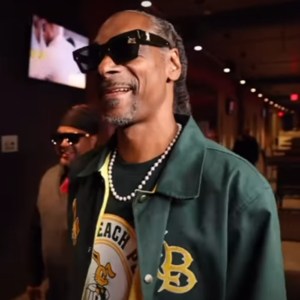 Shop Snoop Dogg Los Angeles Memorial Coliseum Green Jacket