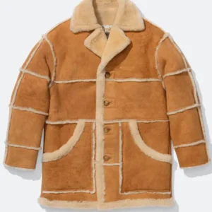 Shop Supreme x Martine Rose Jeff Hamilton Shearling Coat