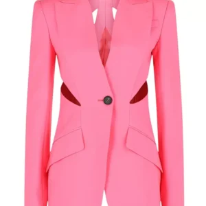 Shop Ted Lasso S04 Keeley Jones Pink Blazer
