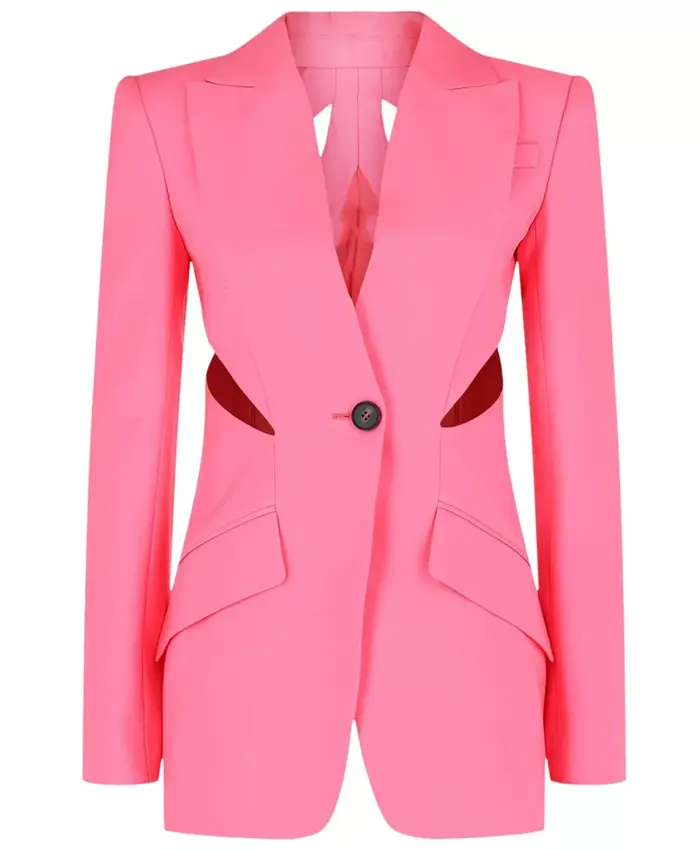 Shop Ted Lasso S04 Keeley Jones Pink Blazer