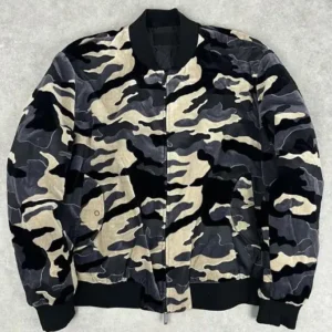 Shop Ted Lasso Season 3 Jamie Tartt Camo Jacket