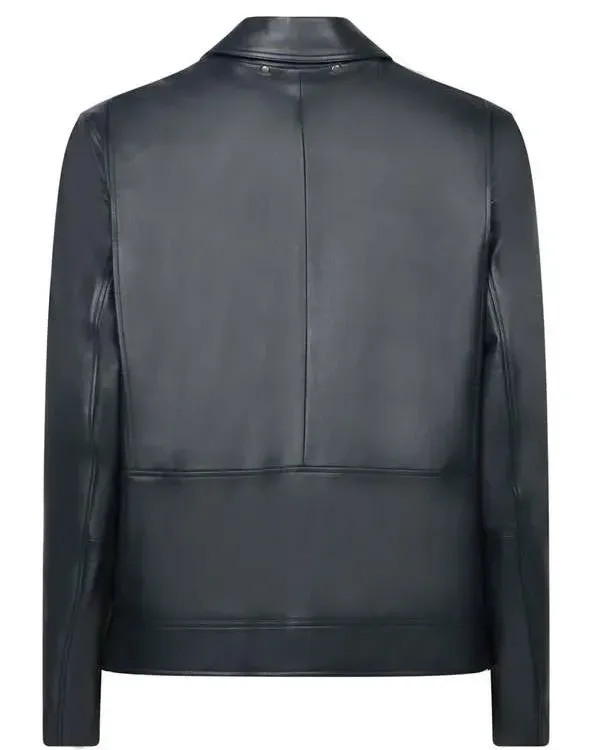 Shop The Jennifer Hudson Show Aaron Pierre Leather Jacket