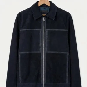 Shop The Love Hypothesis Jeremy Langley Black Suede Jacket