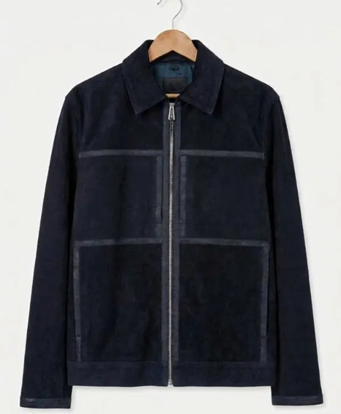 Shop The Love Hypothesis Jeremy Langley Black Suede Jacket