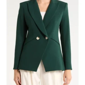 Shop The Young And The Restless Sharon Newman Dark Green Blazer