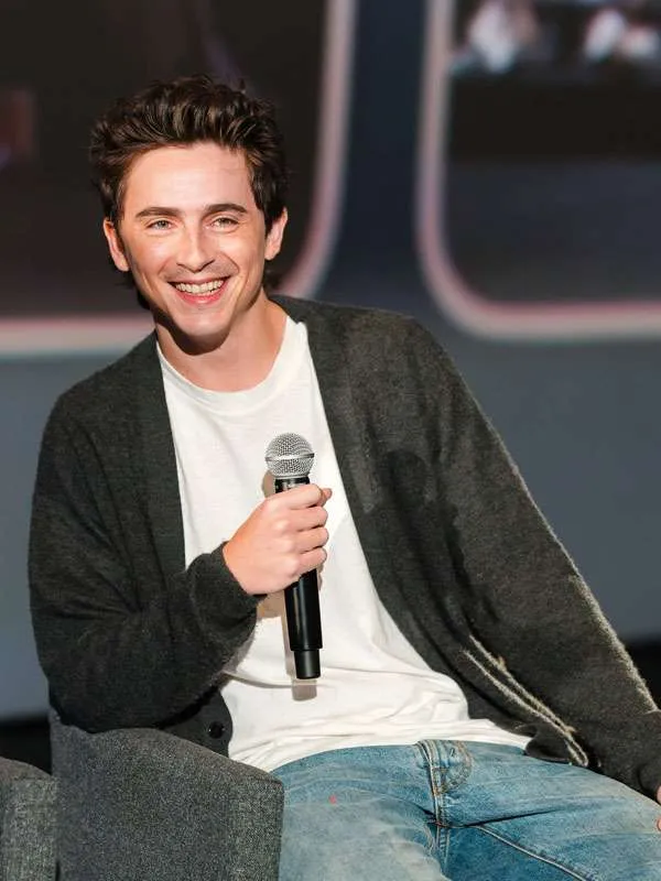 Shop Timothée Chalamet Dune Part Three 2026 Cardigan