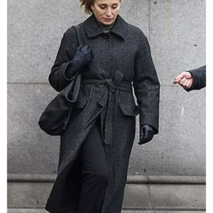 Slow Horses Diana Taverner Grey Wool Coat