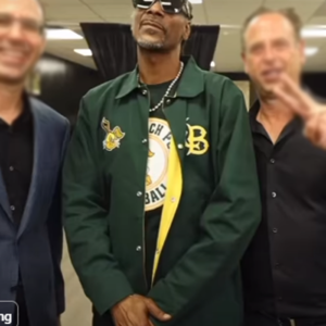 Snoop Dogg Los Angeles Memorial Coliseum Green Jacket