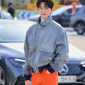 Song Kang Leather Jacket