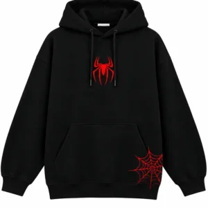 Spider Man Black Hoodiee