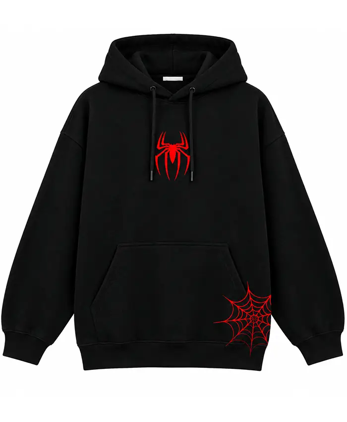 Spider Man Black Hoodiee