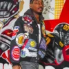 Stefon Diggs Arrival NBA Multi-Team Bomber Jacket