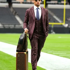 Striped Formal Suit