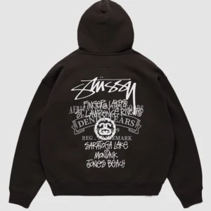 Stussy x Denim Tears New York Fishing Tour Hoodie