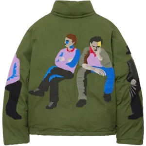 Subway Car Patchwork Jacket