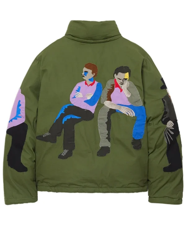 Subway Car Patchwork Jacket