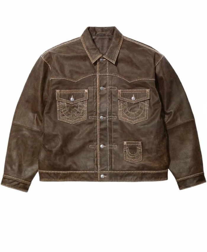 Supreme Brown Trucker Jacket
