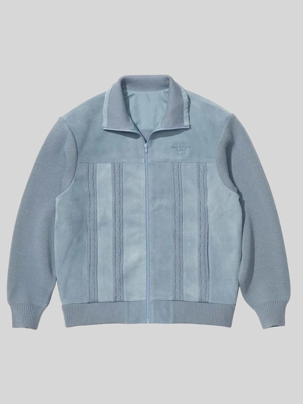 Supreme x Martine Rose FallWinter Suede Zip Up Cardigan