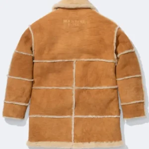 Supreme x Martine Rose Jeff Hamilton Shearling Coat For Sale