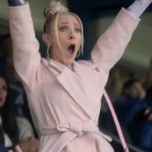 Ted Lasso S03 Keeley Jones Pink Coat