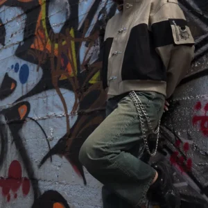 The Cleaners Canvas Clasp Bomber Jacket