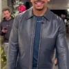 The Jennifer Hudson Show Aaron Pierre Leather Jacket