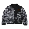 The Nightmare Before Christmas Pumpkin Fright Raw Denim Jacket