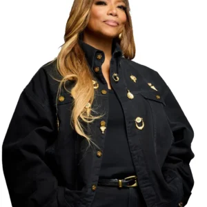 The Voice S30 Queen Latifah Black Trucker Jacket