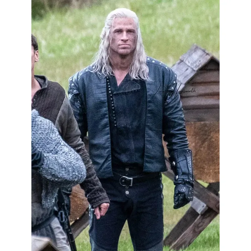 The Witcher Geralt of Rivia Leather Jacket For Sale