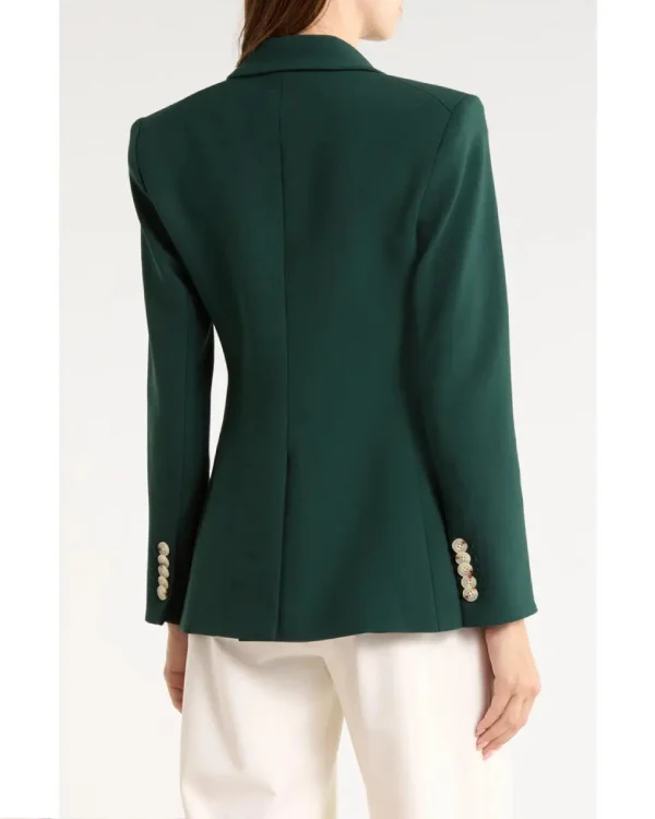 The Young And The Restless Sharon Newman Dark Green Blazer For Sale