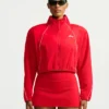 Trendy Nylon Cropped Jacket