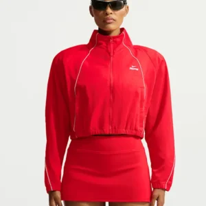 Trendy Nylon Cropped Jacket