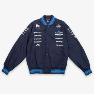 Tzuyu F1 Singapore Grand Prix 2026 Blue Varsity Jacket