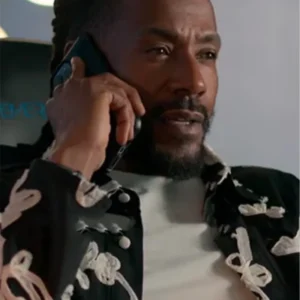Unique Floral Detail Outerwear
