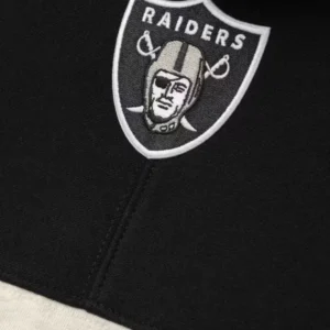 Unisex Las Vegas Raiders Fear of God x NFL Heather Gray and Black 90s Relaxed Hoodie