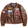 Vanson Brown Leather Jacket