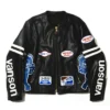 Vanson X Tappei X Future Archive Black Jacket