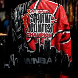WNBA 3-Point Contest Champion Leather Jacket