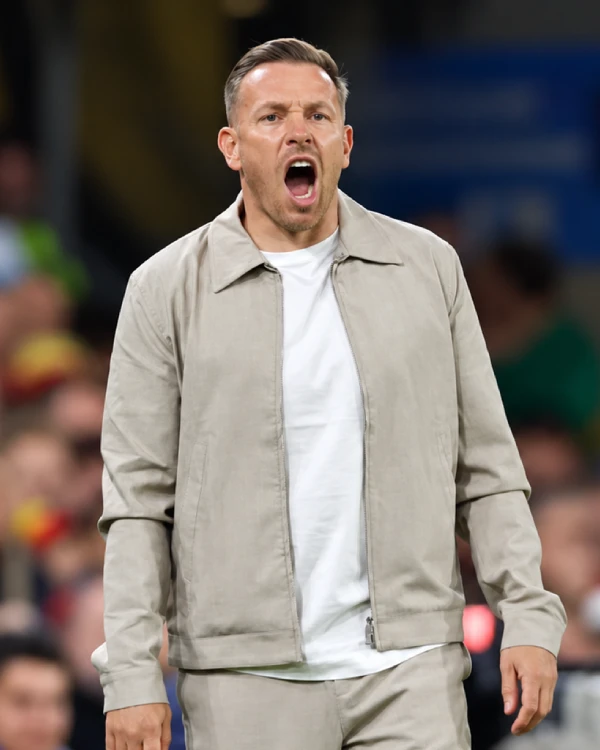 Wales Craig Bellamy Beige Jacket