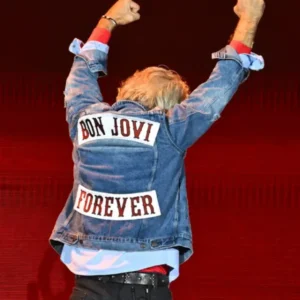 Wembley Stadium Jon Bon Jovi Denim Jacket