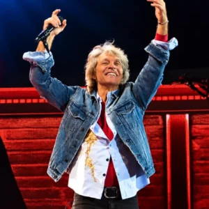 Wembley Stadium Jon Bon Jovi Denim Jacket