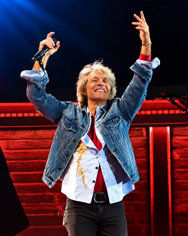 Wembley Stadium Jon Bon Jovi Denim Jacket