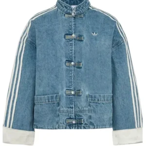 Women New Chinese Denim Jacket