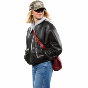 Women’s Black Leather Jacket