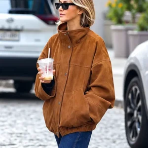 Women’s Brown Suede Outerwear
