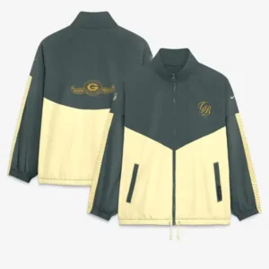 Women’s Packers Nike 2026 Rivalries Oversized Full-Zip Jacket