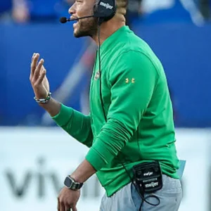 buy 2026 Marcus Freeman Notre Dame Fighting Irish Bomber Jacket
