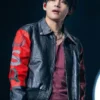 buy BTS Swimside Event Kim Taehyung USA Leather Jacket
