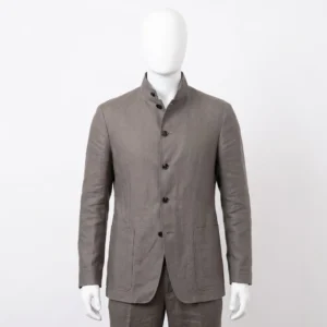 buy Bunker 2026 Florian Zeller Gray Cotton Jacket